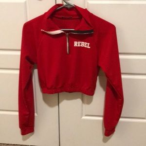 Cropped Long Sleeve “Rebel” Shirt